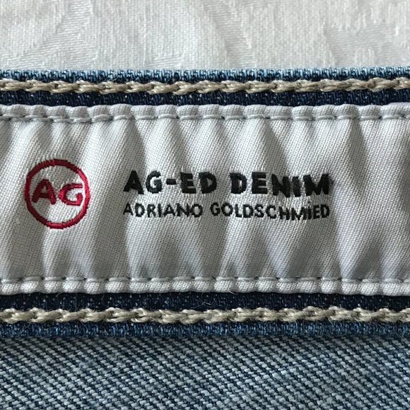AG Adriano Goldschmied The Legging Super Skinny Ankle Distressed Jeans size 24R - Picture 3 of 11